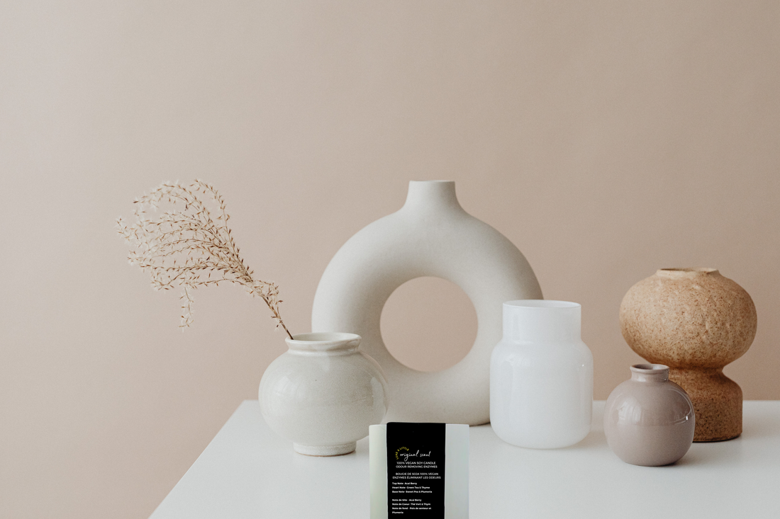 Luxe and Little food odour eliminator soy candle